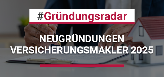 Neu gegründete Versicherungsmakler 2025